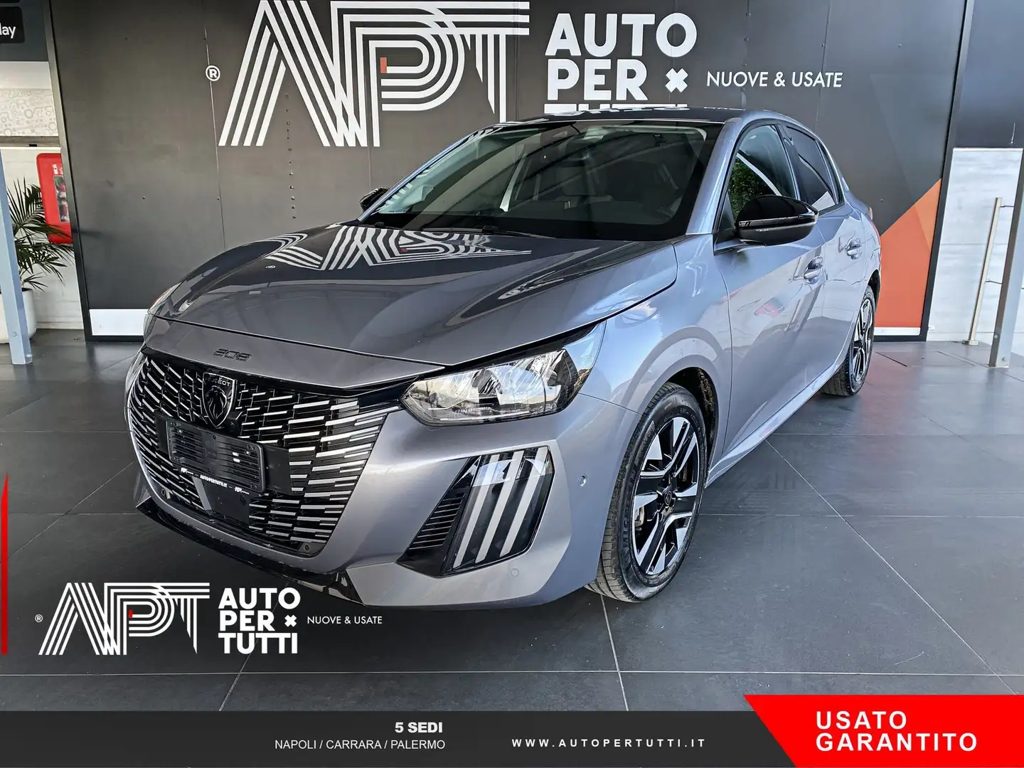 Peugeot 208 208 1.2 puretech Allure s&s 100cv Zwart - 2