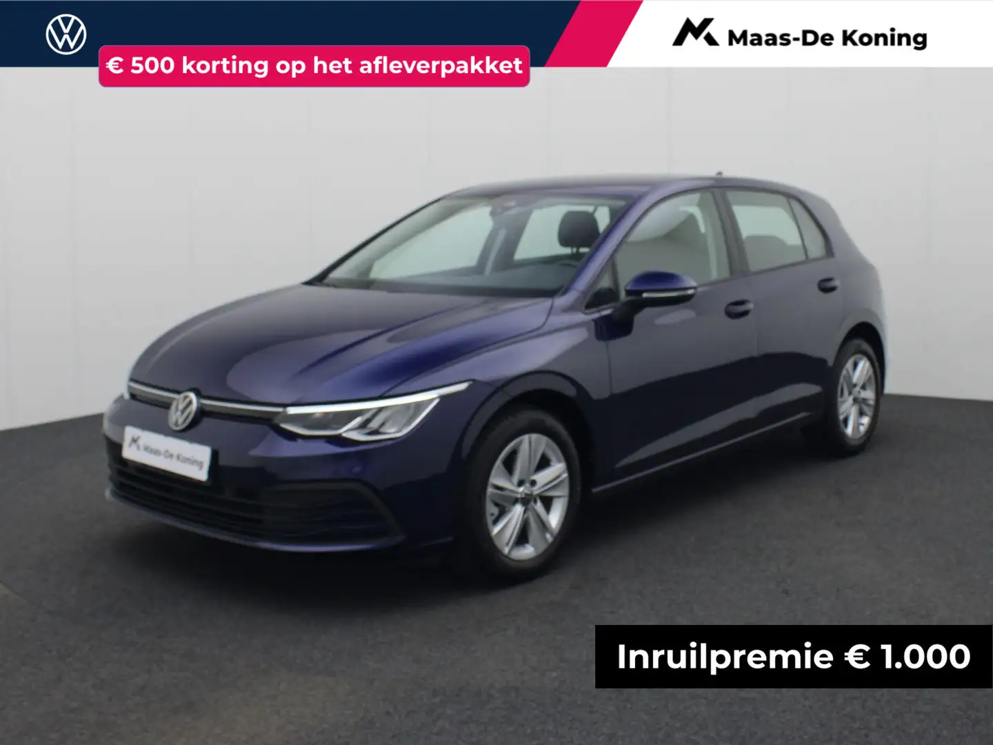 Volkswagen Golf 1.5 TSI 130PK Life · Apple/Android Car Play · Navi Azul - 1