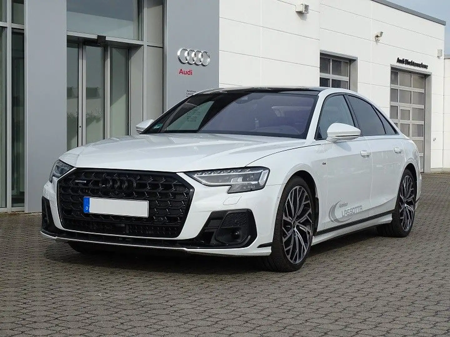 Audi A8 50 TDI S Line Plus quattro - B & O Weiß - 1