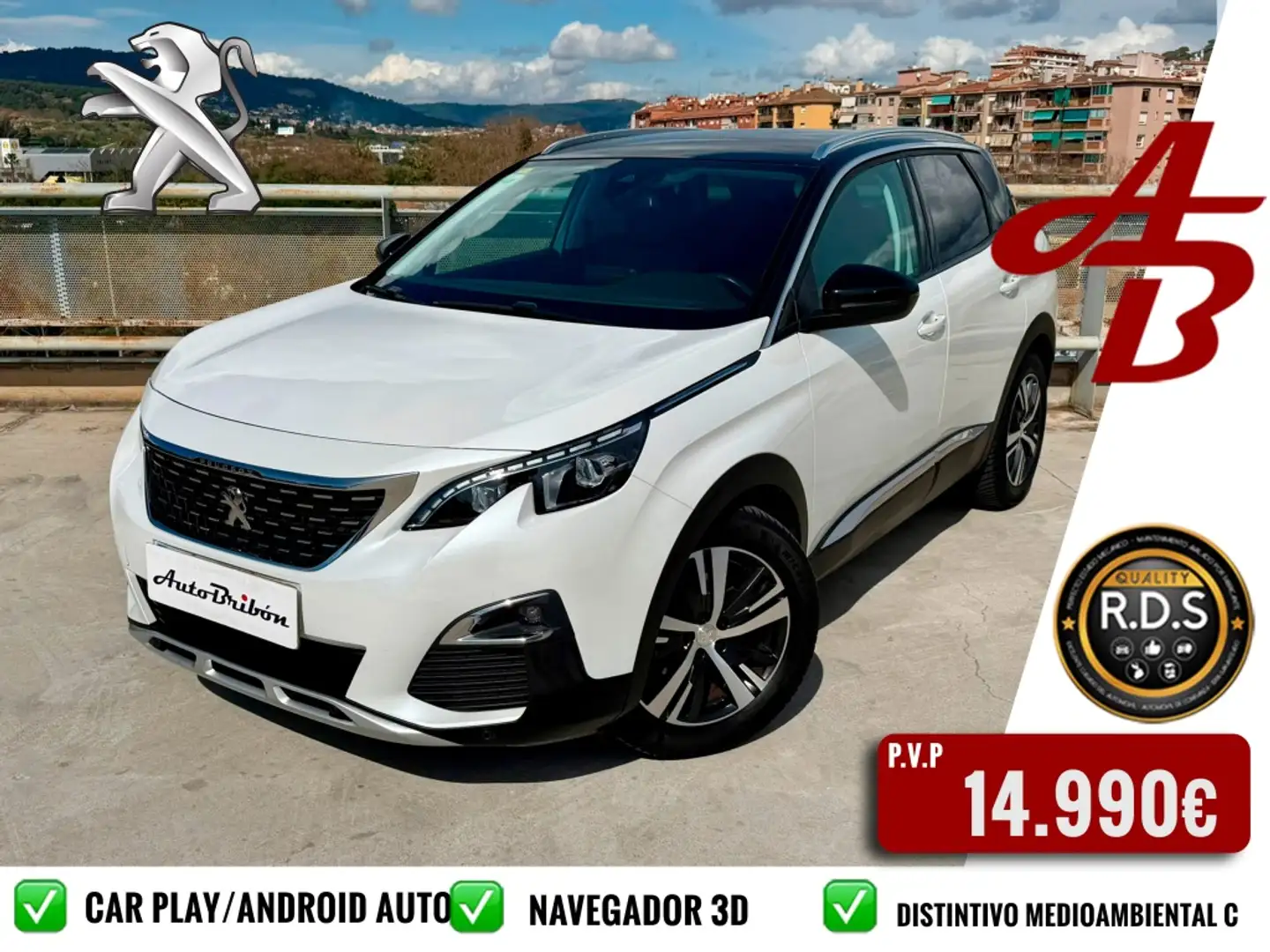 Peugeot 3008 2.0BlueHDi Allure S&S 150 Blanco - 1
