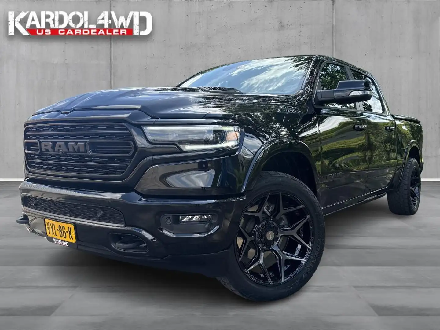 Dodge RAM 1500 Limited 5,7 V8 | 4PLAY velgenset | Multifunci Zwart - 1