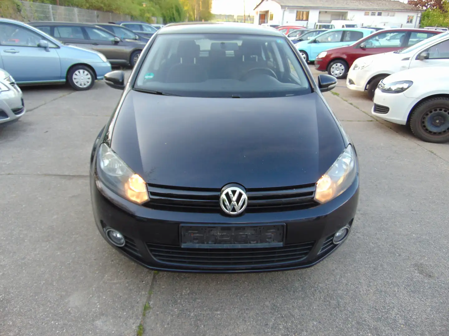 Volkswagen Golf Klima/el.Fensterheber/Nichtraucher/gepflegt Schwarz - 2