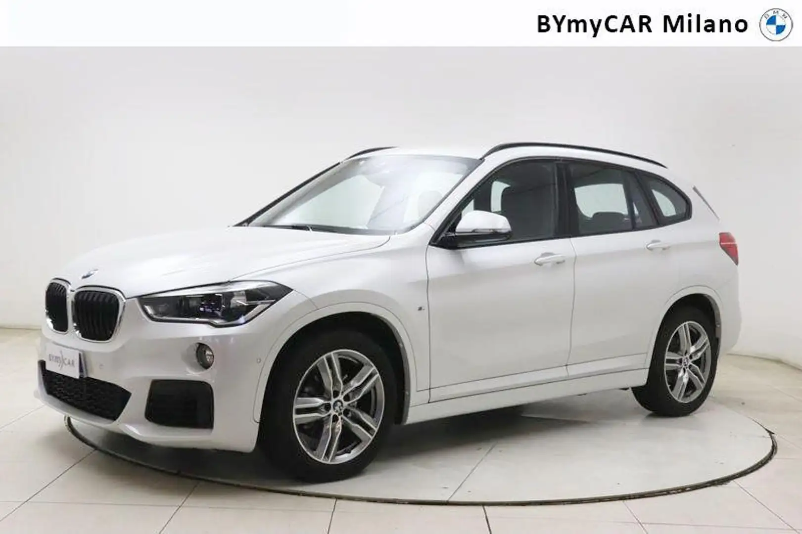 BMW X1 sdrive18i Msport 140cv auto 7m Bianco - 1