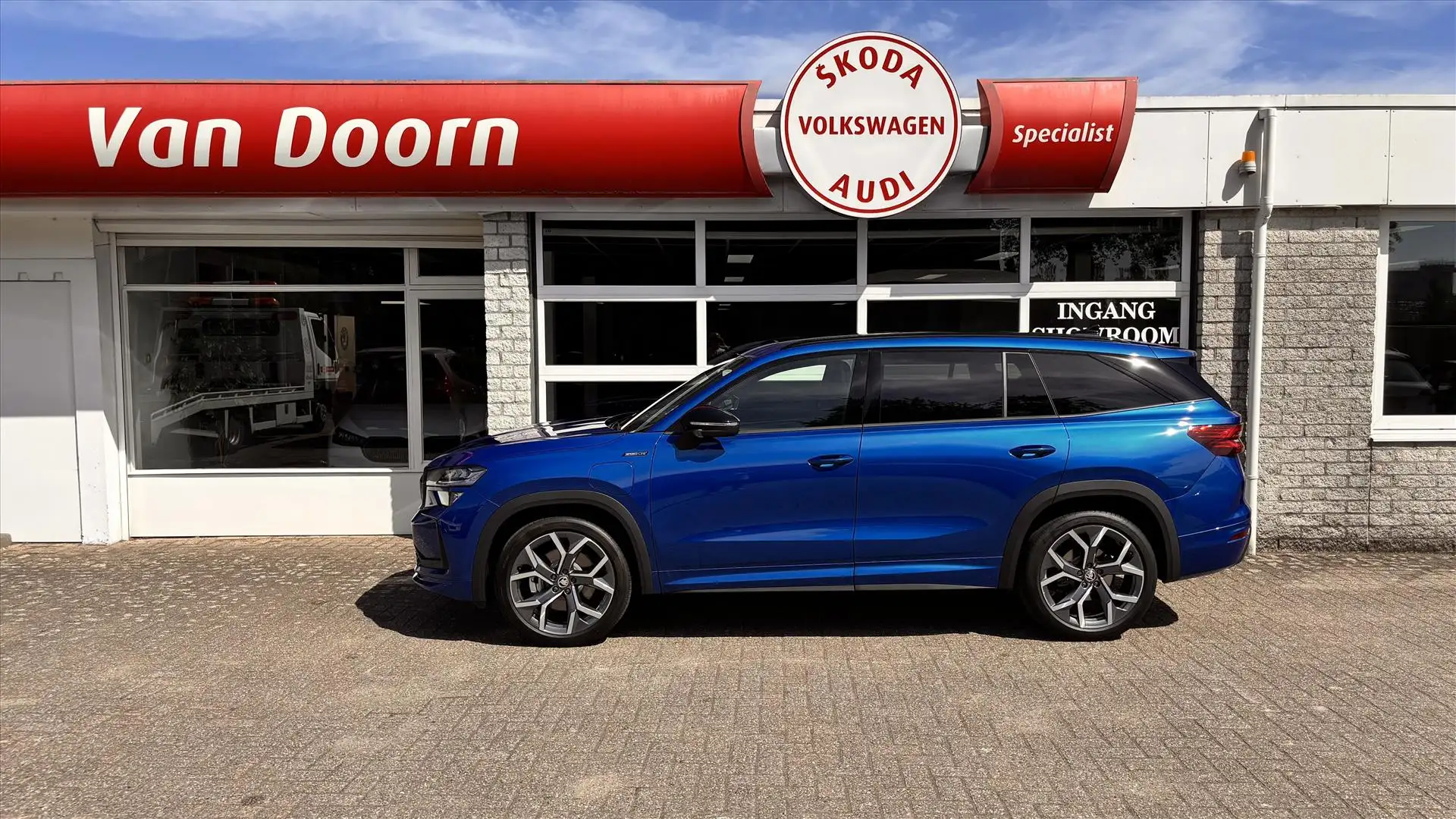 Skoda Kodiaq 1.5 TSI PHEV 204pk Sportline panno dak, trekhaak Azul - 2