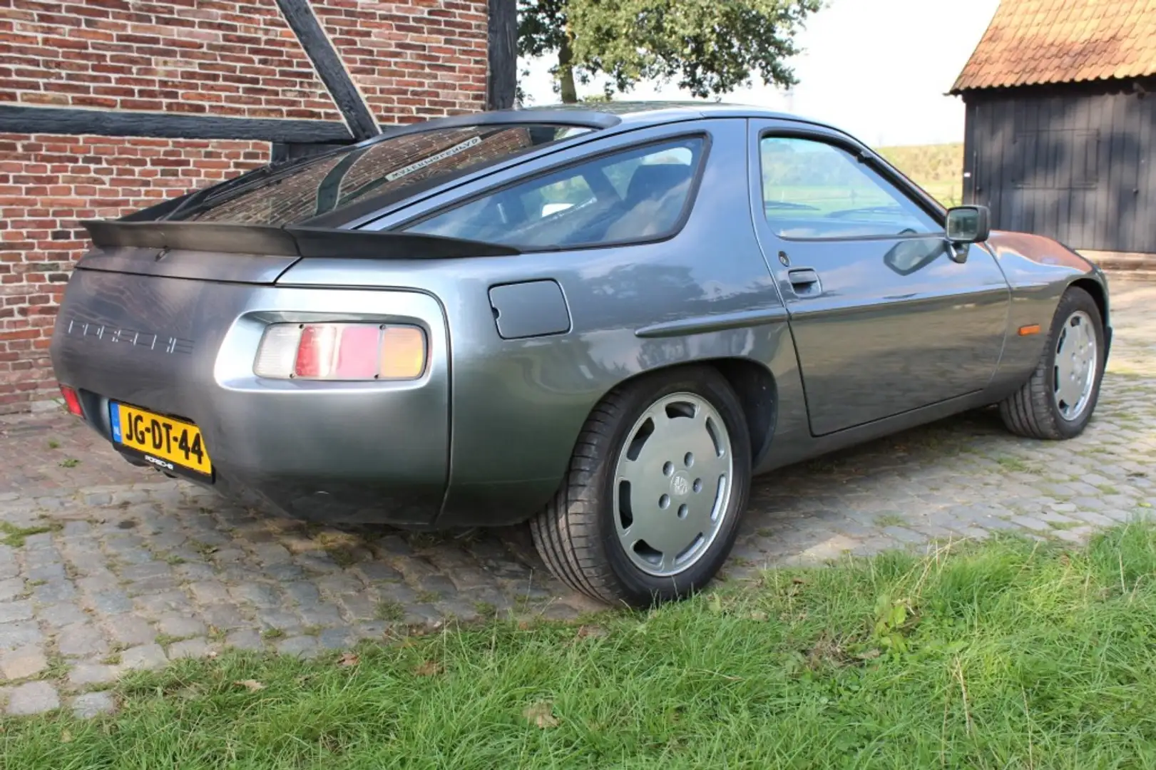 Porsche 928 S Aut. 40 jaar oud, belasting vrij. 8 x 928 op voo Gris - 2