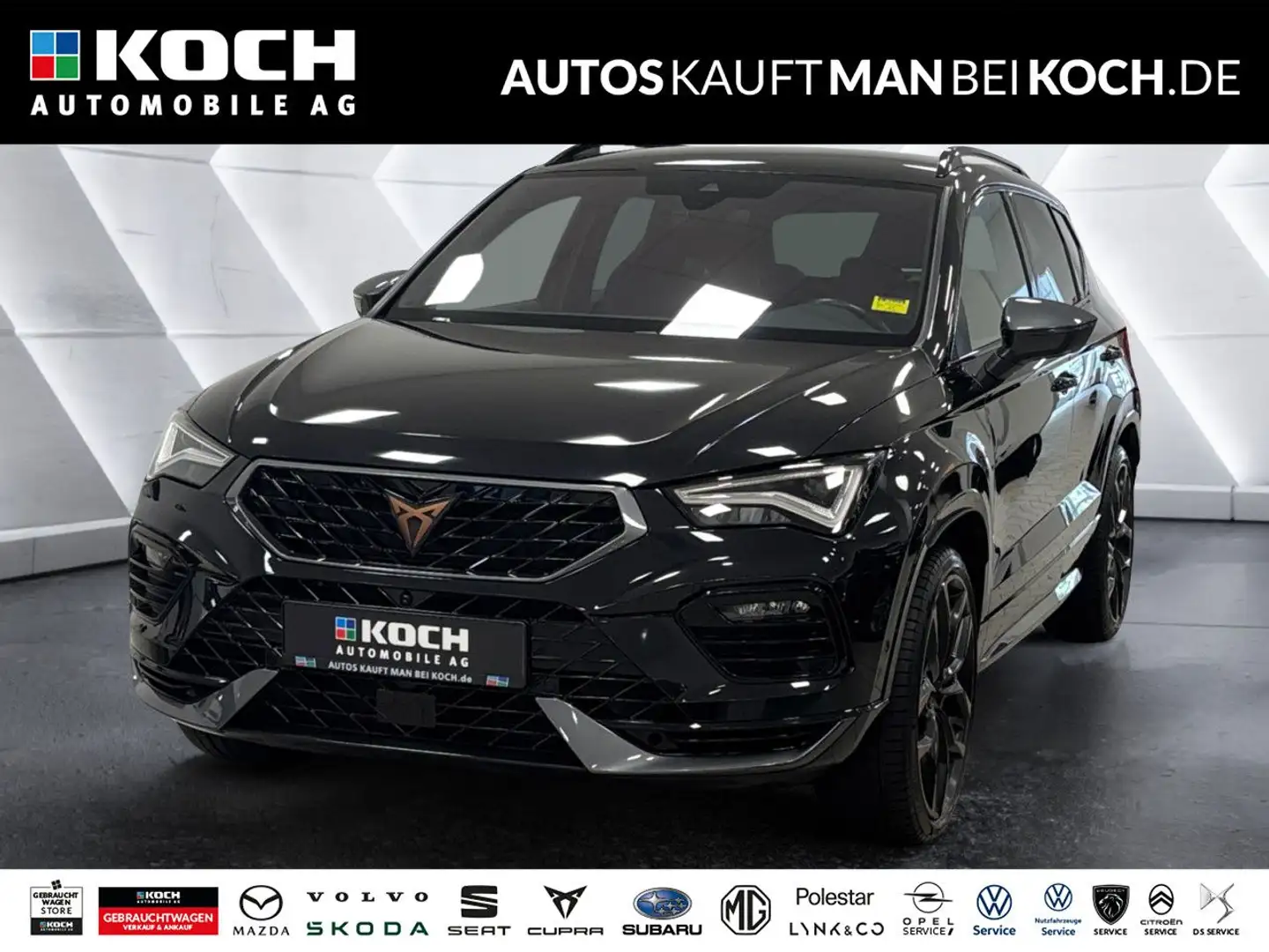 CUPRA Ateca 2.0 TSI DSG 4Drive BREMBO LEDER TOPVIEW Negro - 1