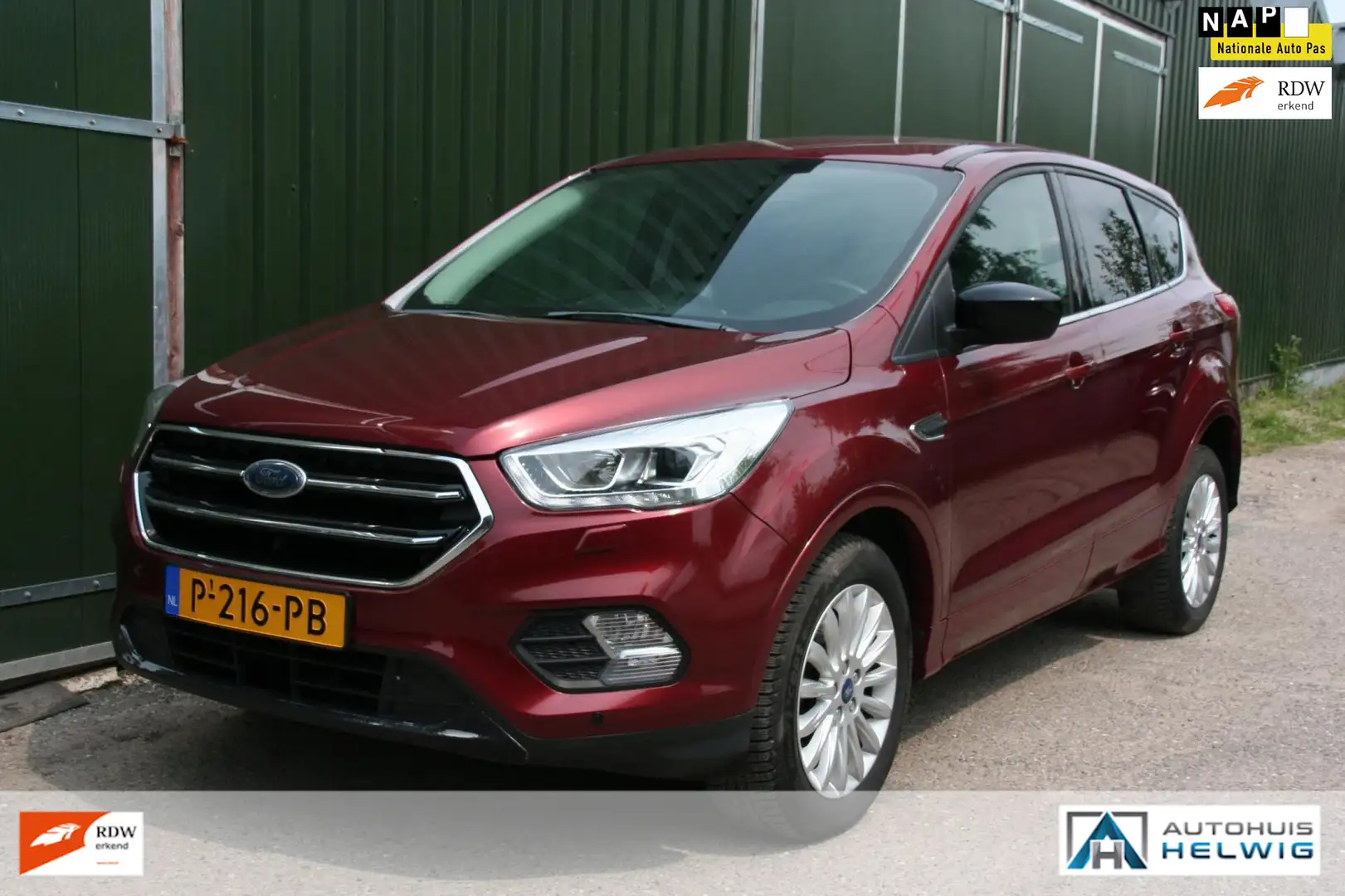 Ford Kuga 1.6 Titanium 4WD AUTOMAAT 4X4 EXPORT Rouge - 1