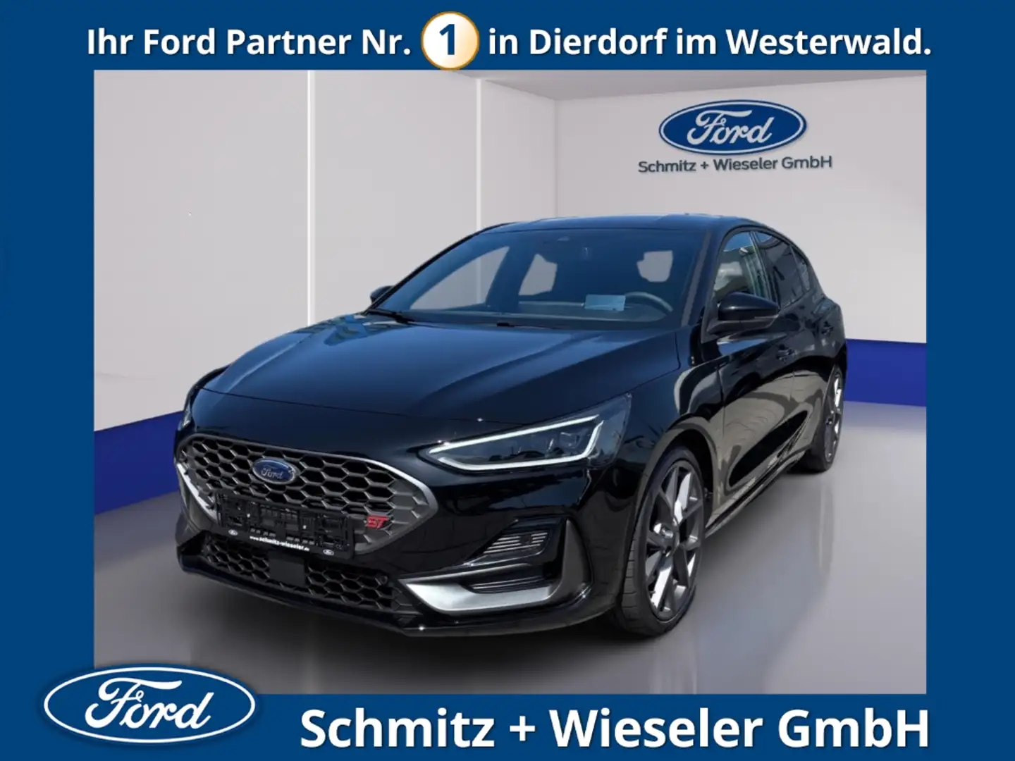 Ford Focus ST X 2.3 EcoBoost 280PS B&O Sound Syst. Negro - 1