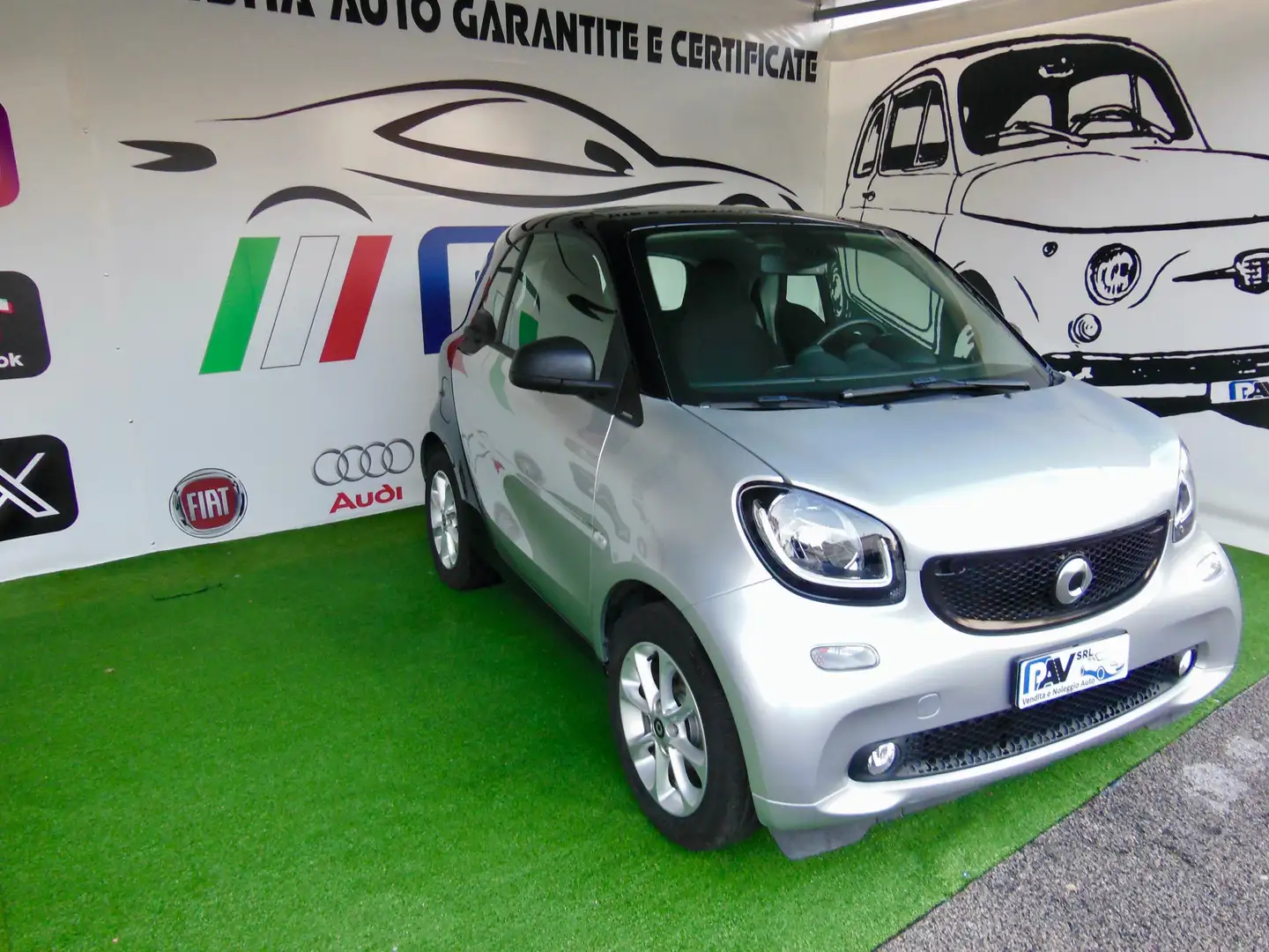 smart forTwo 70 1.0 twinamic Passion Grigio - 2