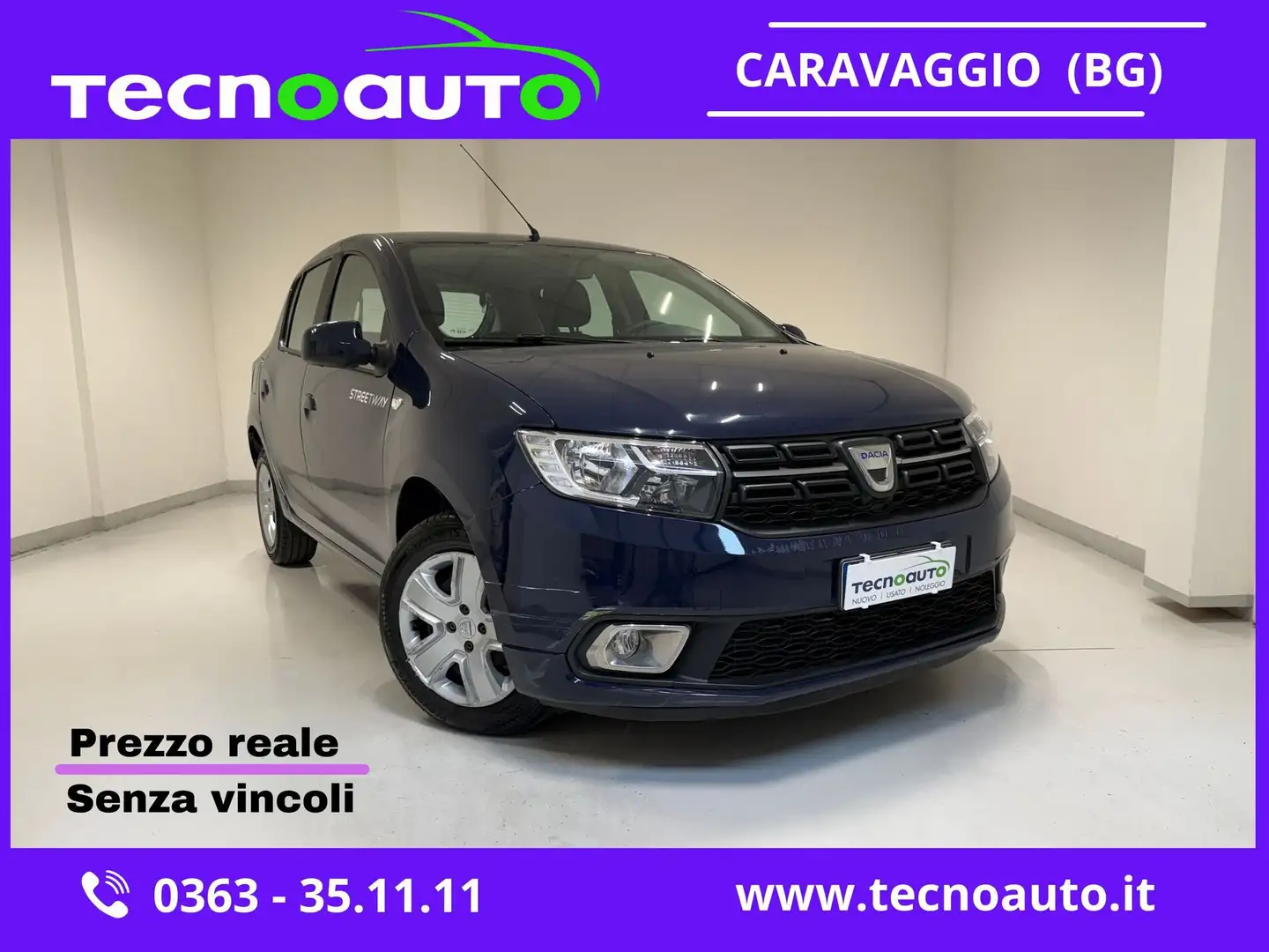 Dacia Sandero Sandero Streetway 1.0 SCe 75 CV S&S Comfort Blu/Azzurro - 1