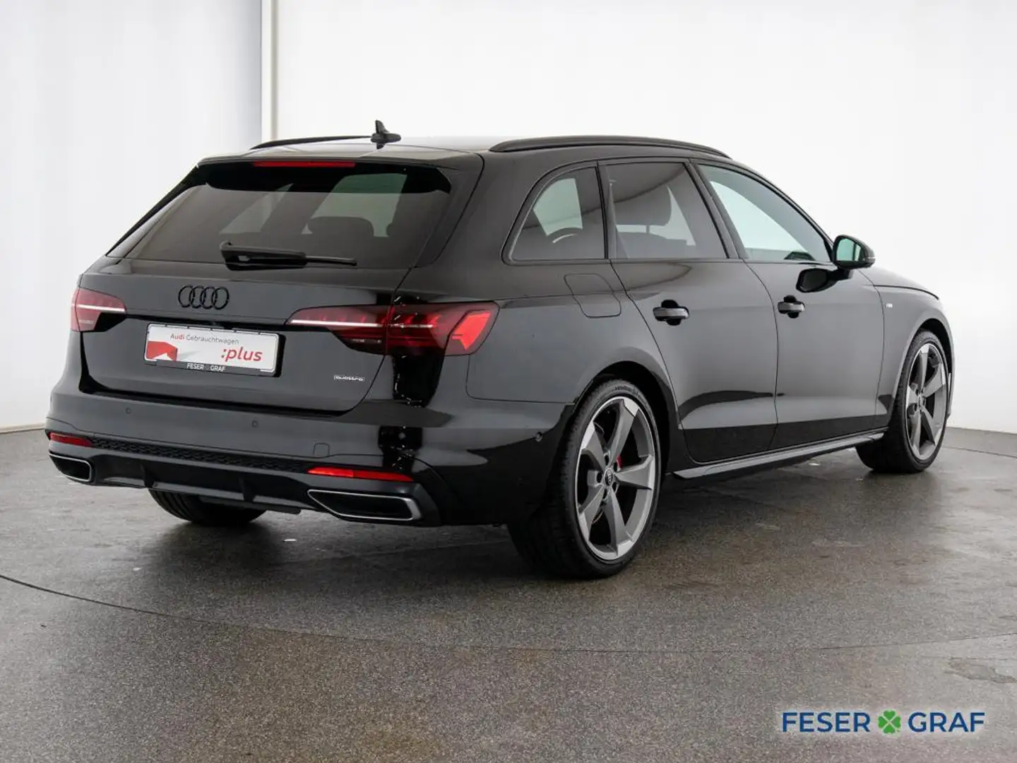Audi A4 Avant S line 40 TDI quattro S tronic Schwarz - 2