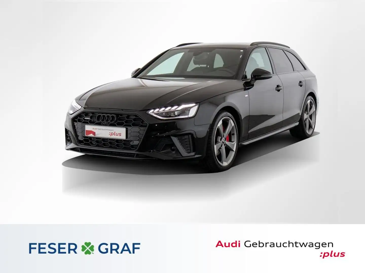 Audi A4 Avant S line 40 TDI quattro S tronic Schwarz - 1
