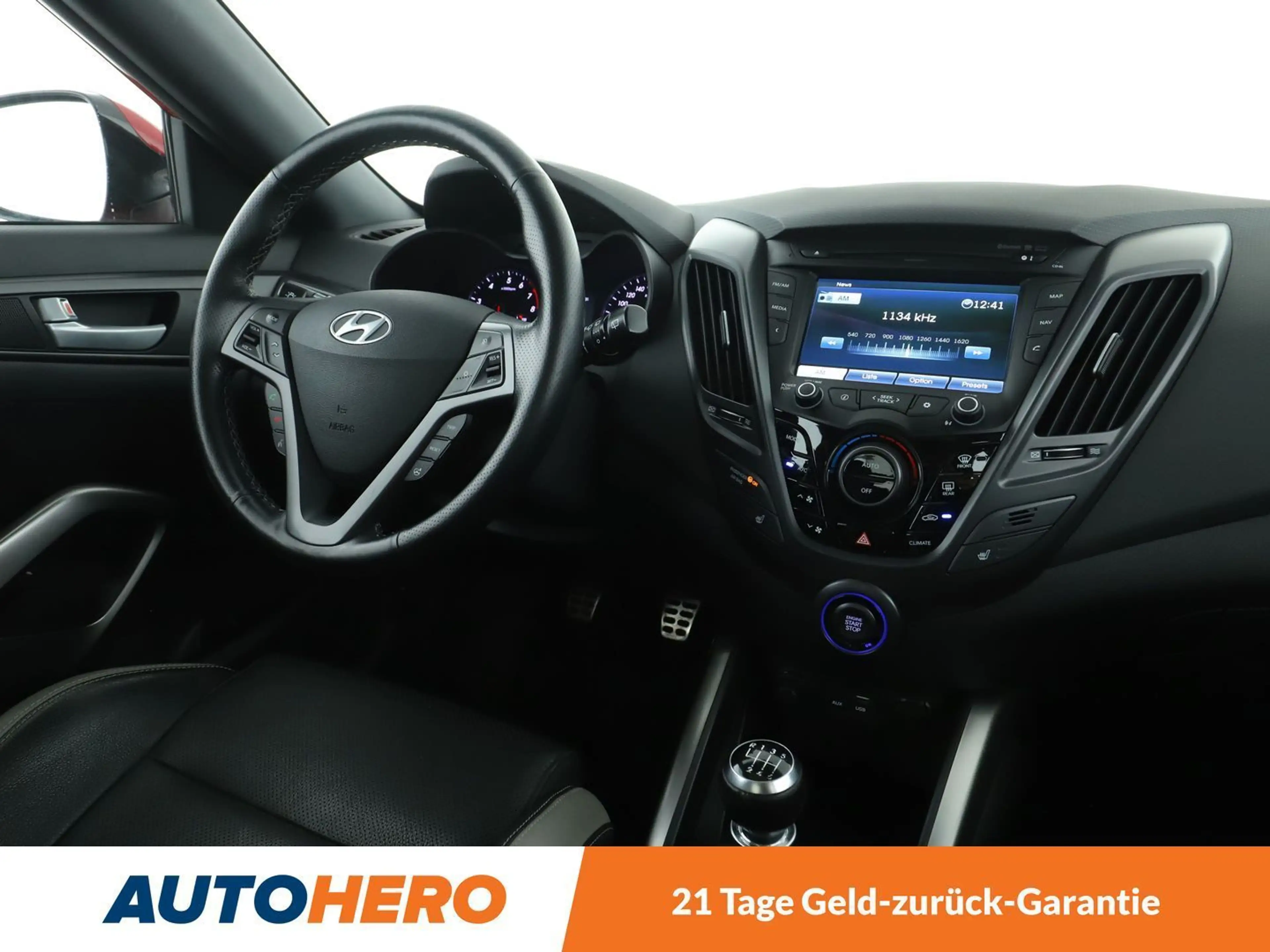 Hyundai VELOSTER 1.6 TGDI Premium *NAVI*XENON*TEMPO*PDC*SHZ*ALU* — photo 13