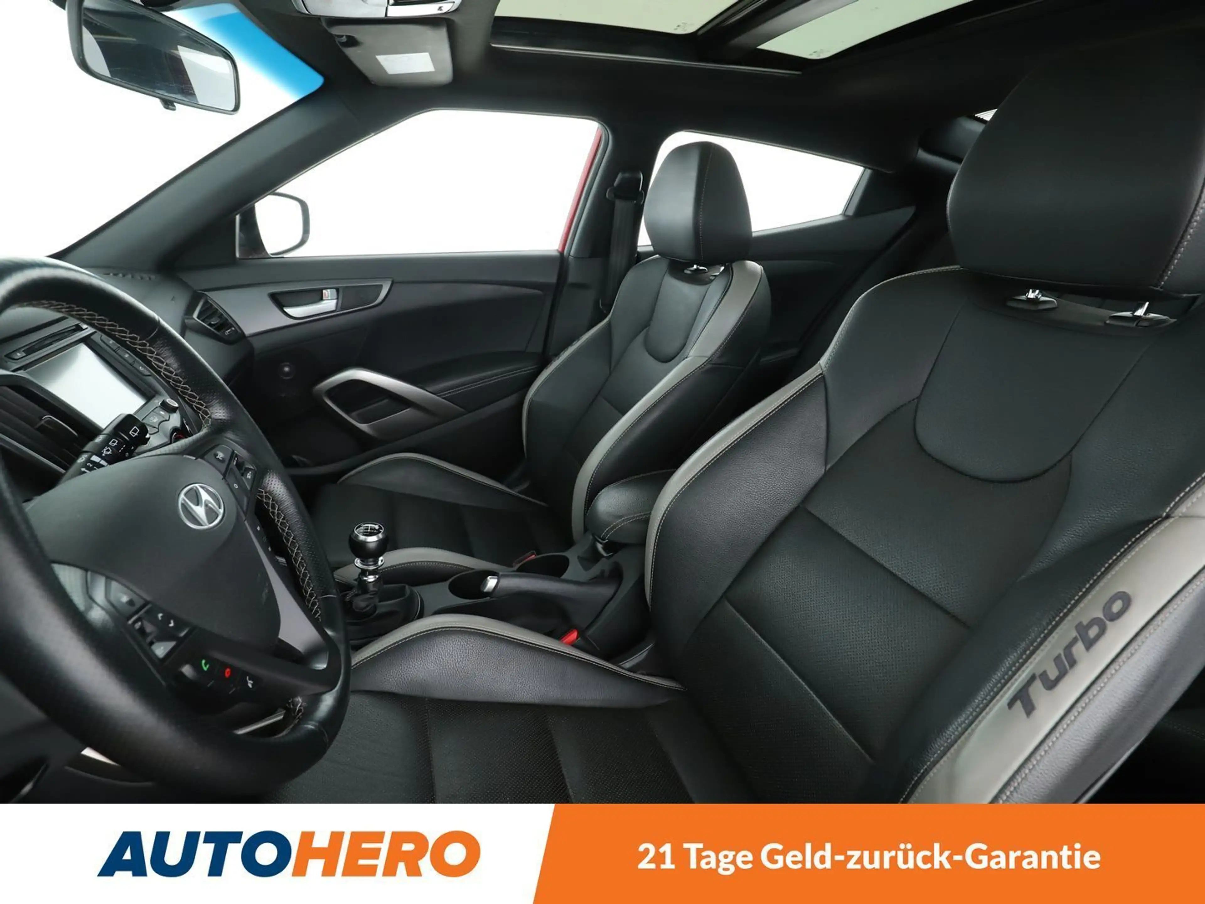 Hyundai VELOSTER 1.6 TGDI Premium *NAVI*XENON*TEMPO*PDC*SHZ*ALU* — photo 10