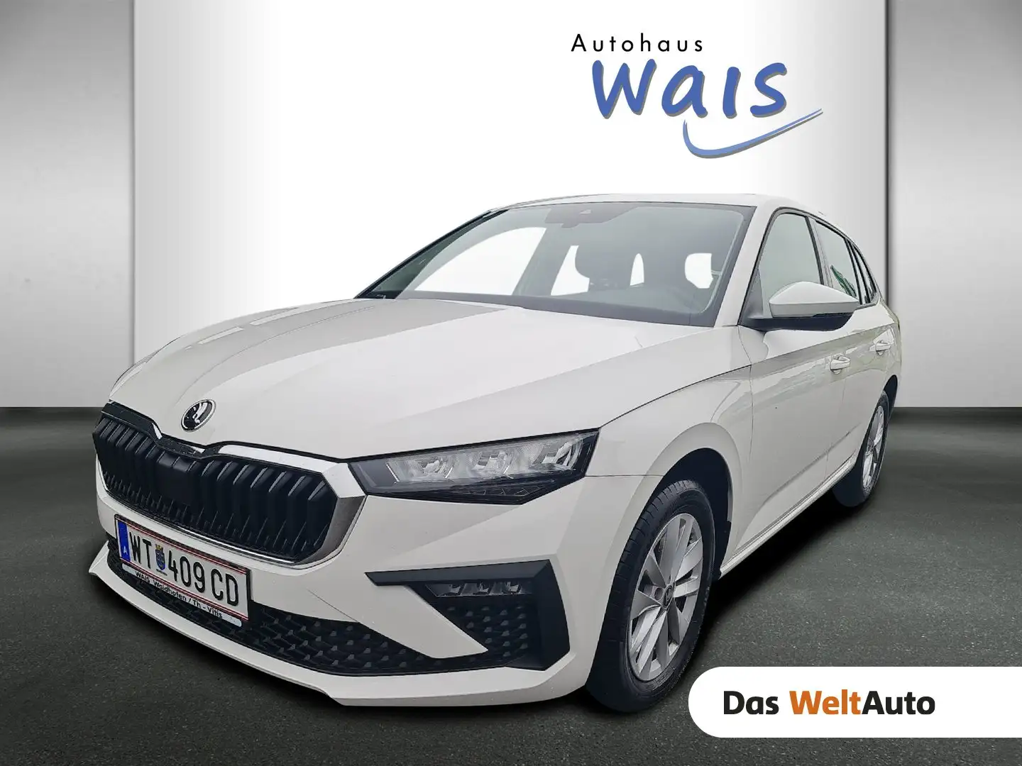 Skoda Scala Essence TSI DSG Weiß - 1