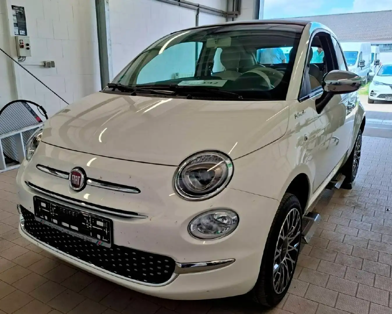 Fiat 500C Cabrio 1.0 Più DolceVita  Leder - PDC Blanco - 1