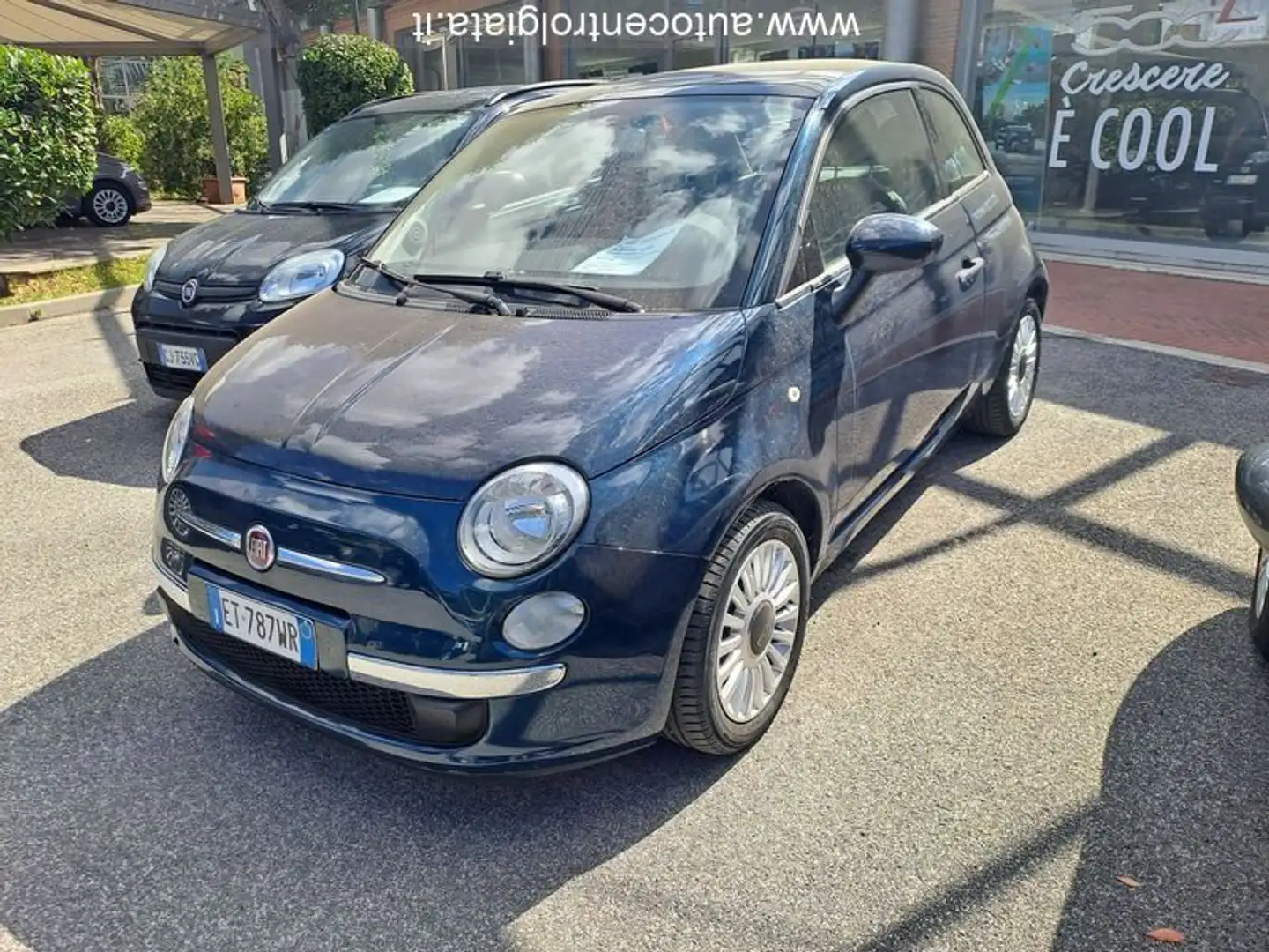Fiat 500 1.2 Lounge Automatica Bleu - 2