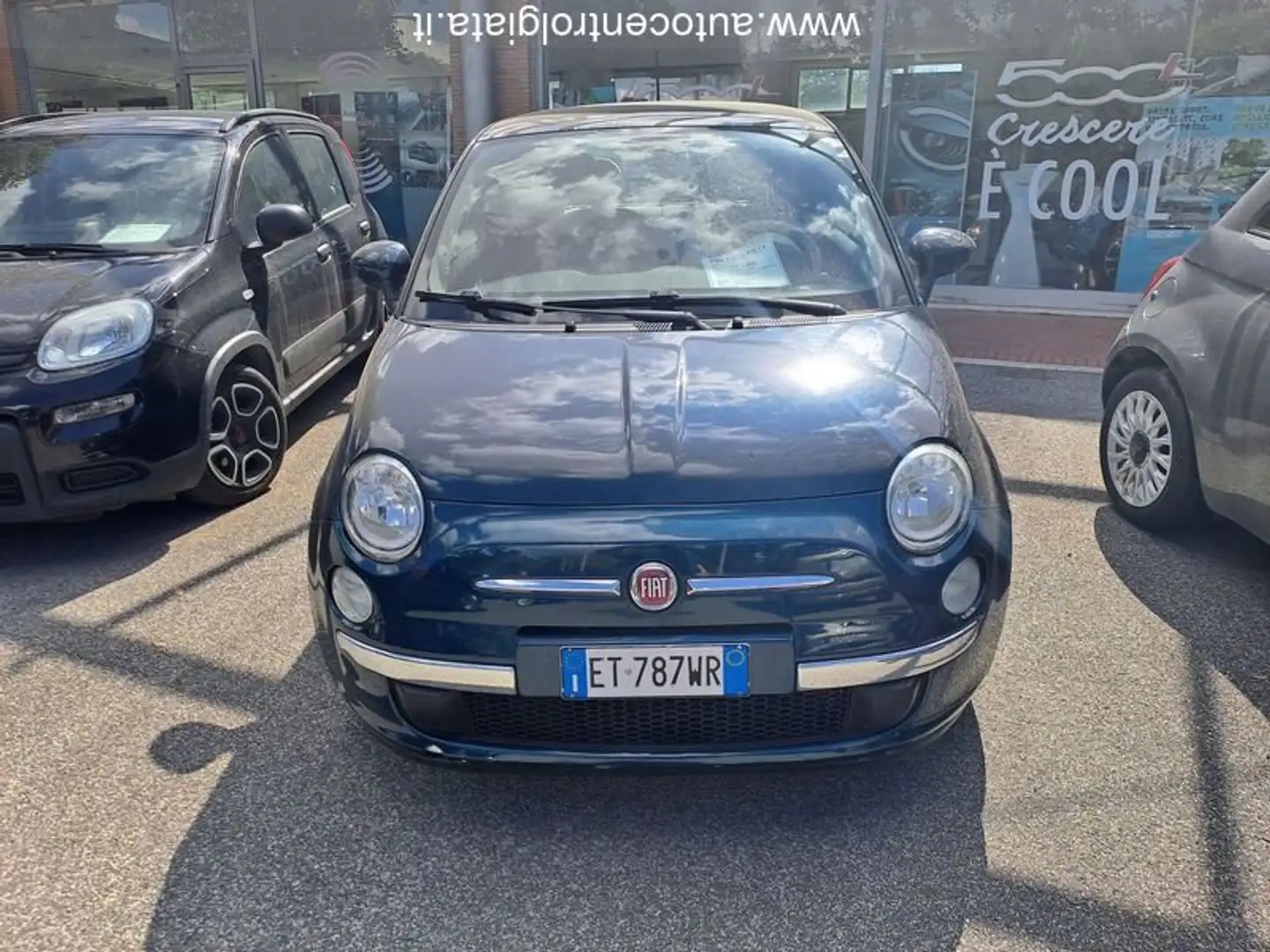 Fiat 500 1.2 Lounge Automatica Bleu - 1