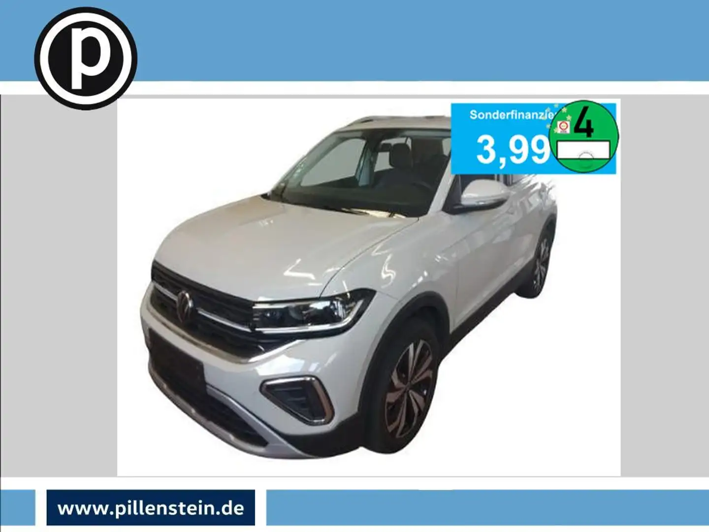 Volkswagen T-Cross TSI DSG STYLE NAVI+IQDRIVE+KAM+TRAVEL+17" Grau - 1