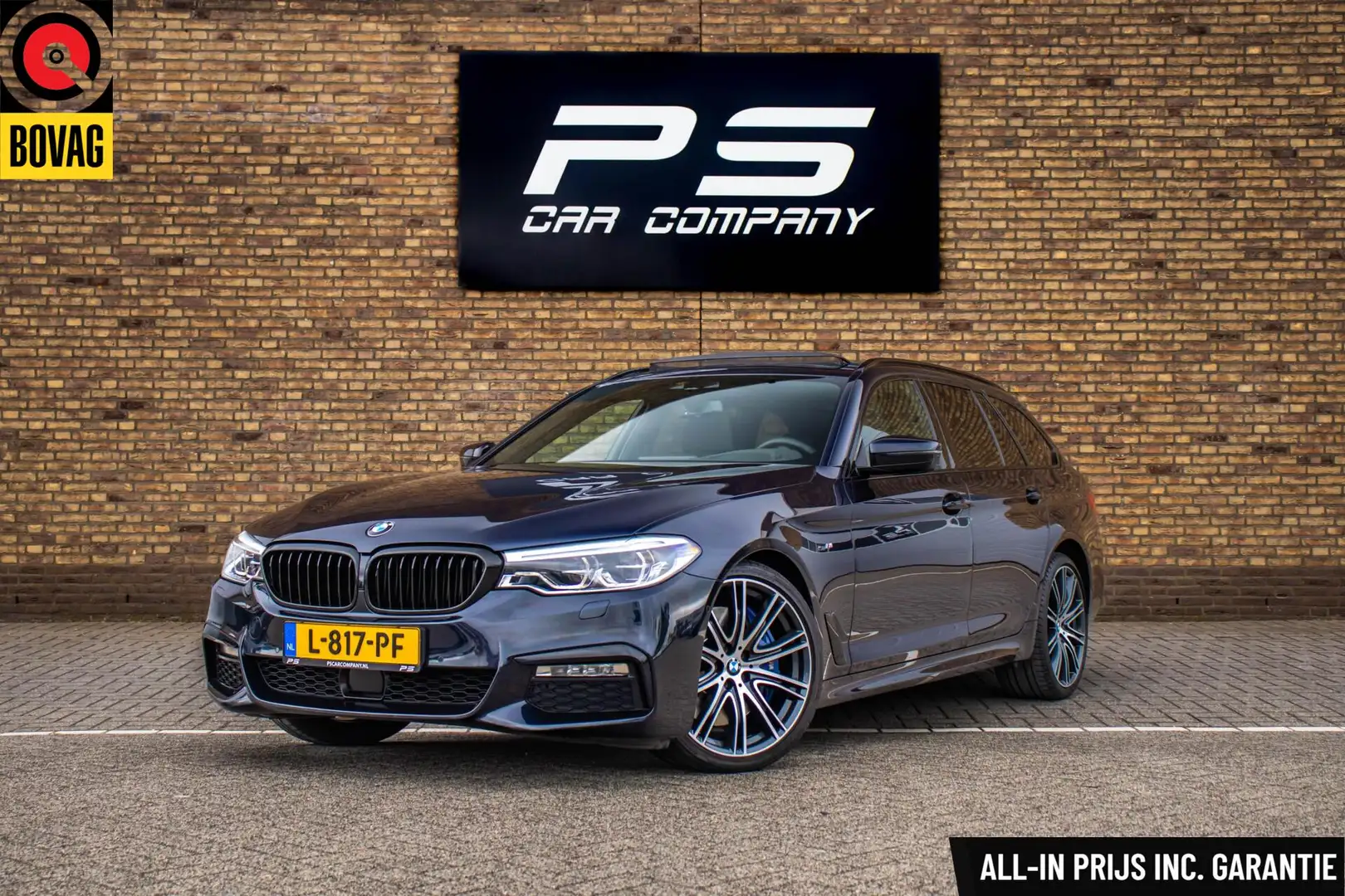BMW 540 5-serie Touring 540i xDrive High Executive, Leder, Zwart - 1