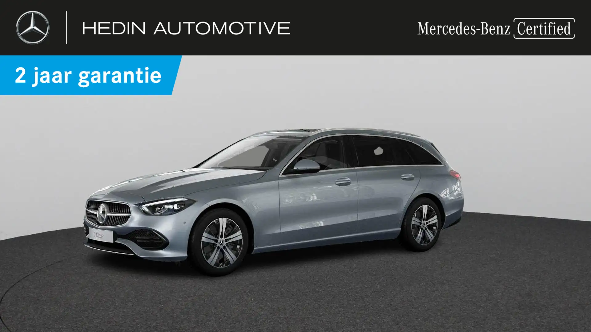 Mercedes-Benz C 200 Break Luxury Line | Panoramisch Dak | Trekhaak | S Silver - 1
