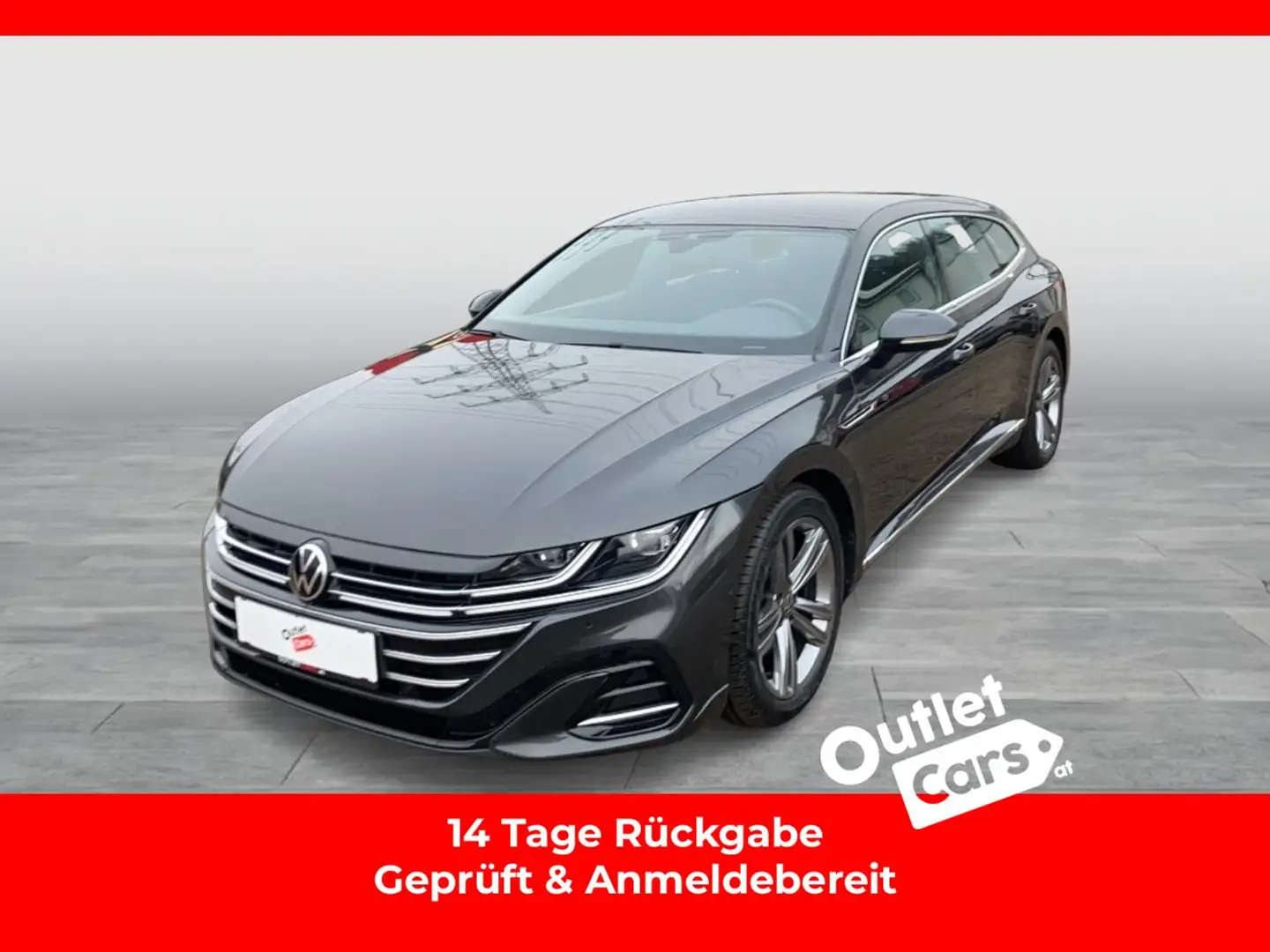 Volkswagen Arteon Shoot. Brake 2.0 TDI 4Moti. R-Line LED+RFK Grau - 1