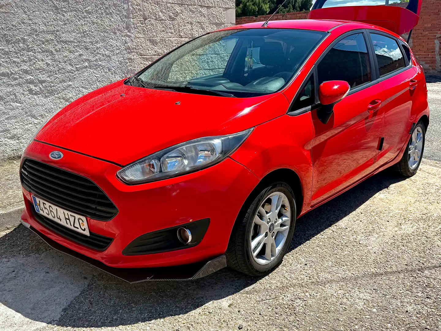 Ford Fiesta Fiesta 1.5 TDCi Titanium Titanium Rojo - 2