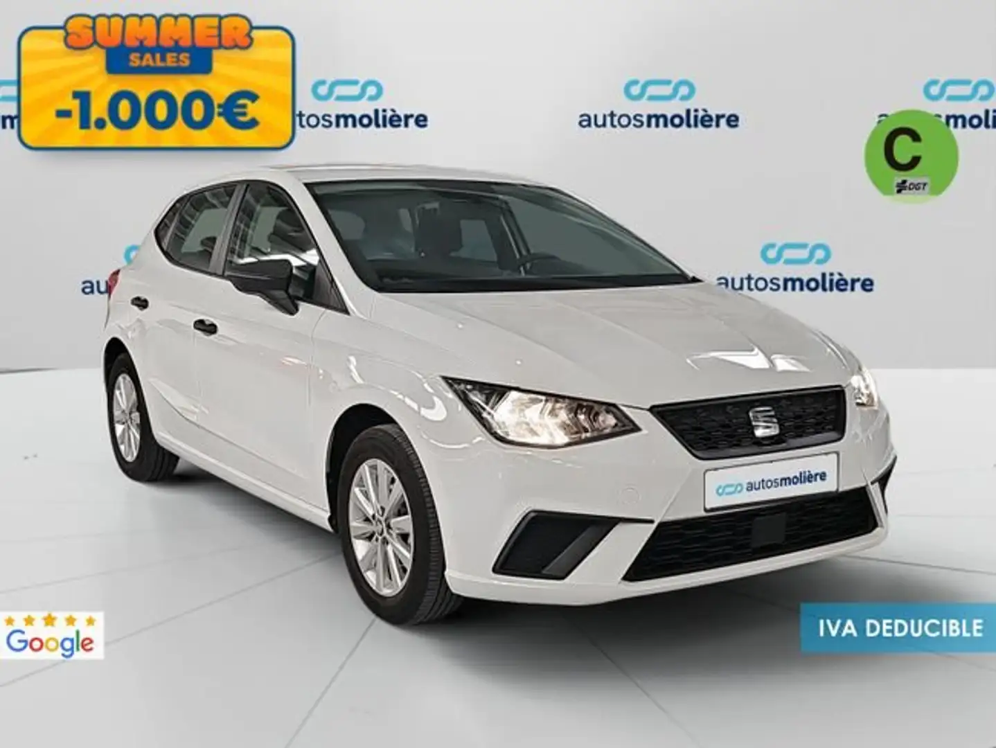 SEAT Ibiza 1.0+MPI+Reference+59+kW+%2880+CV%29 Blanco - 2