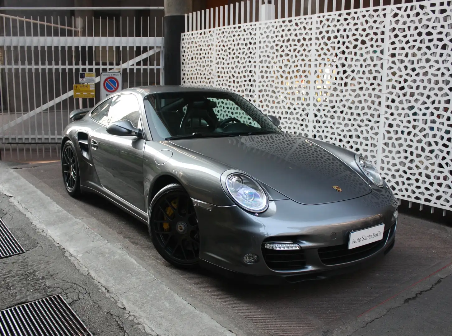 Porsche 997 911 Turbo S PDK-Sedili a guscio-Scarico-Chrono Grigio - 1