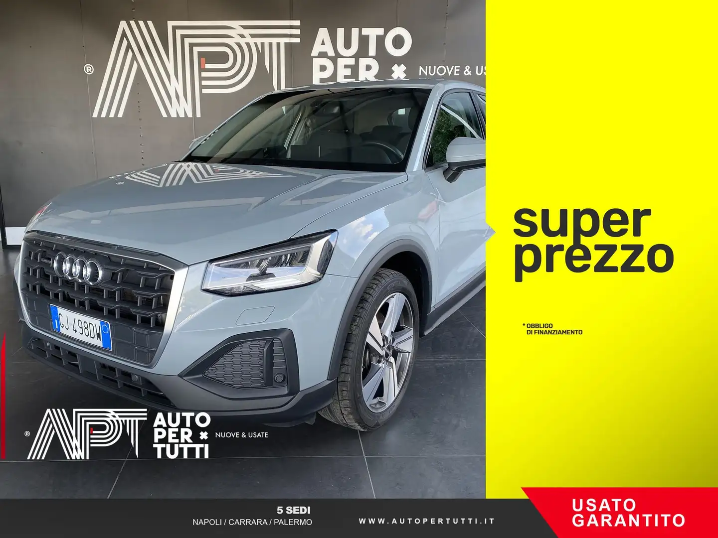Audi Q2 Q2 35 2.0 tdi Admired Advanced quattro s-tronic Серый - 1