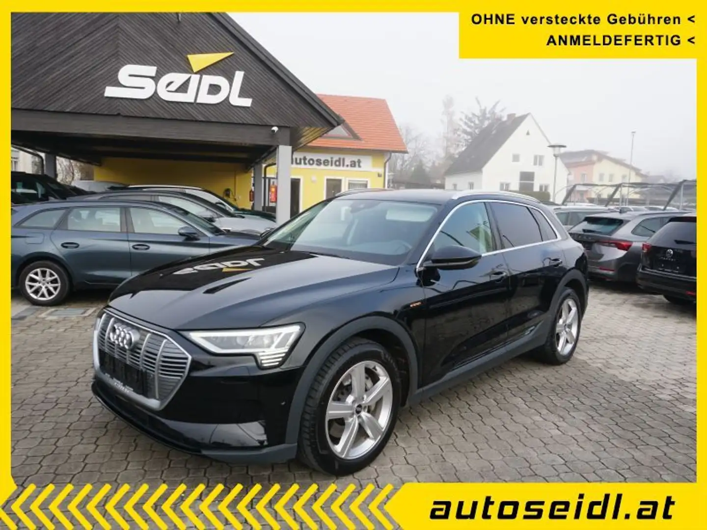 Audi e-tron 55 quattro Business *TOPAUSSTATTUNG!* Noir - 1