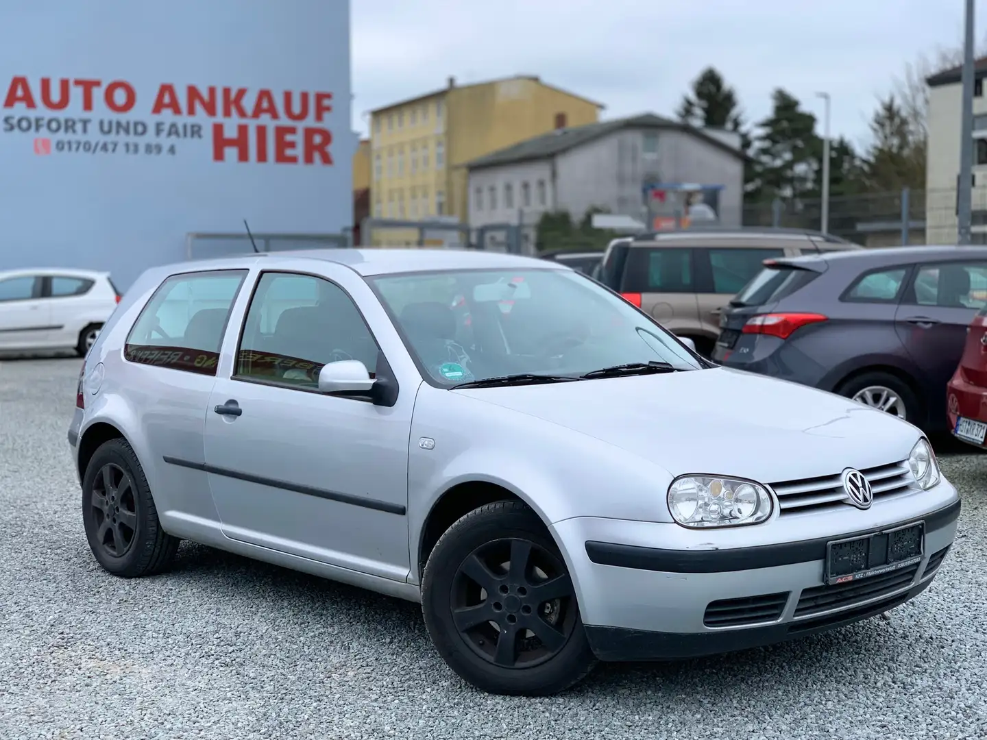 Volkswagen Golf 1.4 KLIMA, Ölservice-NEU, TÜV-09.2025 Plateado - 2