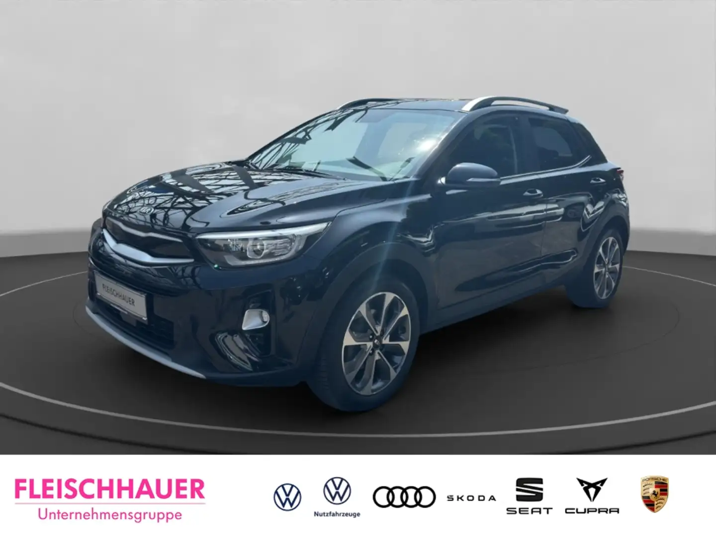 Kia Stonic Spirit 1.0 T-GDI YB (1.0 T) Navi LED Apple CarPlay Schwarz - 1