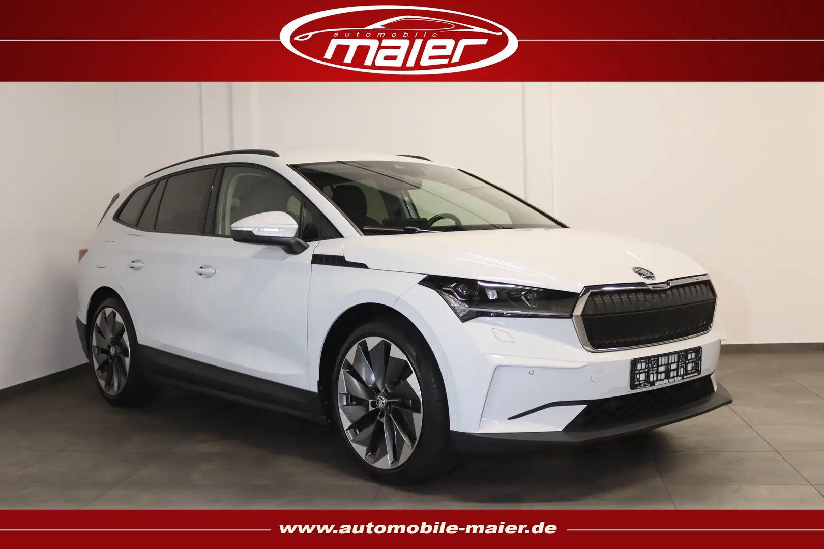 Skoda Enyaq iV-Virtual-Kamera-Navi-KESSY-LED-CCS-4xSHZ Weiß - 1