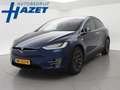 Tesla Model X 75D + TREKHAAK 2250 KG | LEDER | PANORAMA | LUCHTV Bleu - thumbnail 1