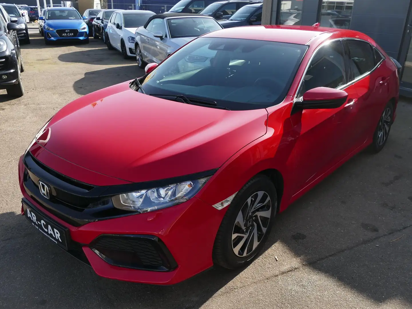 Honda Civic 1.0 i-VTEC Turbo CVT Comfort - Klimaautomatik Rot - 1