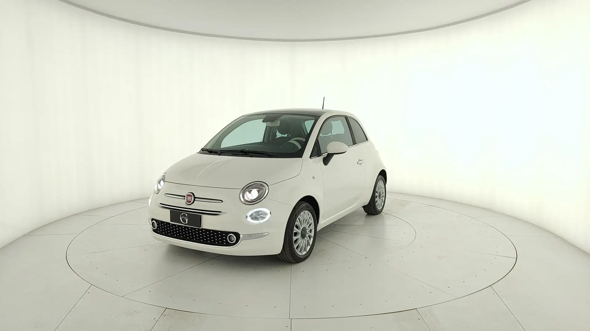 Fiat 500 1.0 hybrid 70cv Bianco - 1