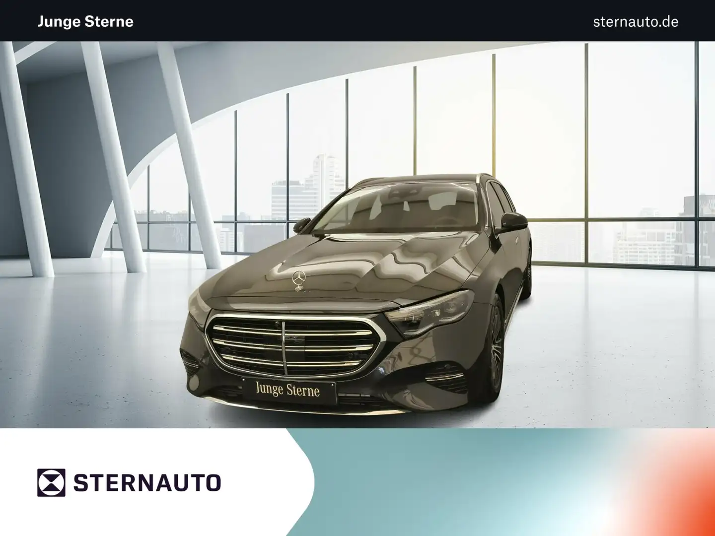 Mercedes-Benz E 220 E 220d T Exclusive Premium AHK HeadUp Burmester Grau - 1