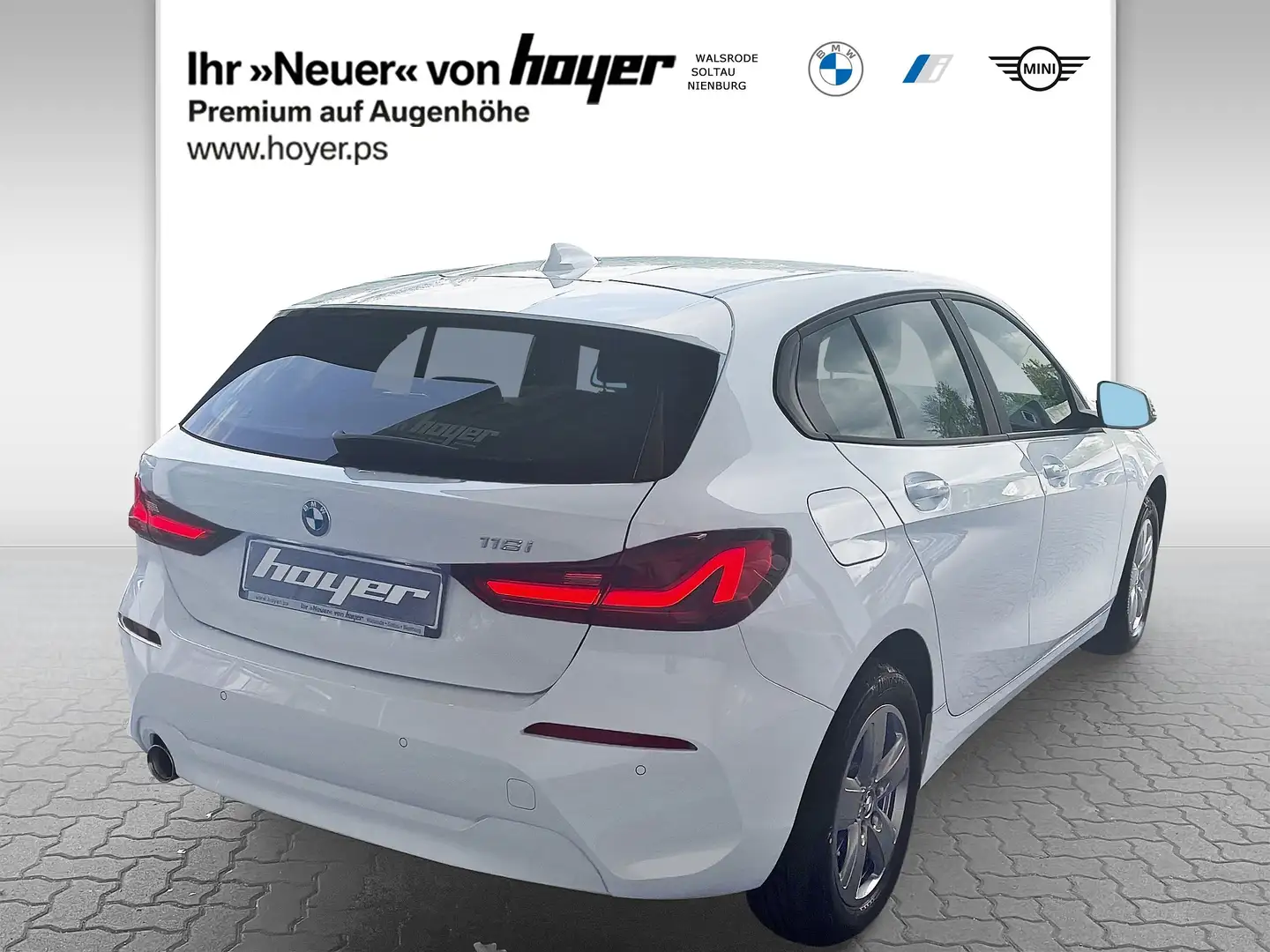 BMW 116 i Hatch Advantage DAB LED WLAN Tempomat Shz White - 2