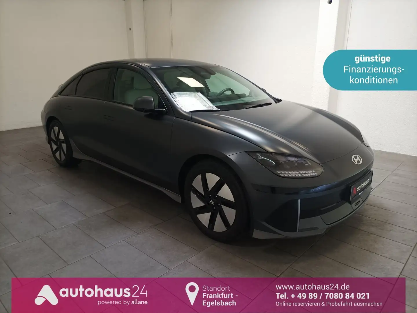 Hyundai IONIQ 6 Techniq Navi|Matrix|HUD|CAM Grau - 1