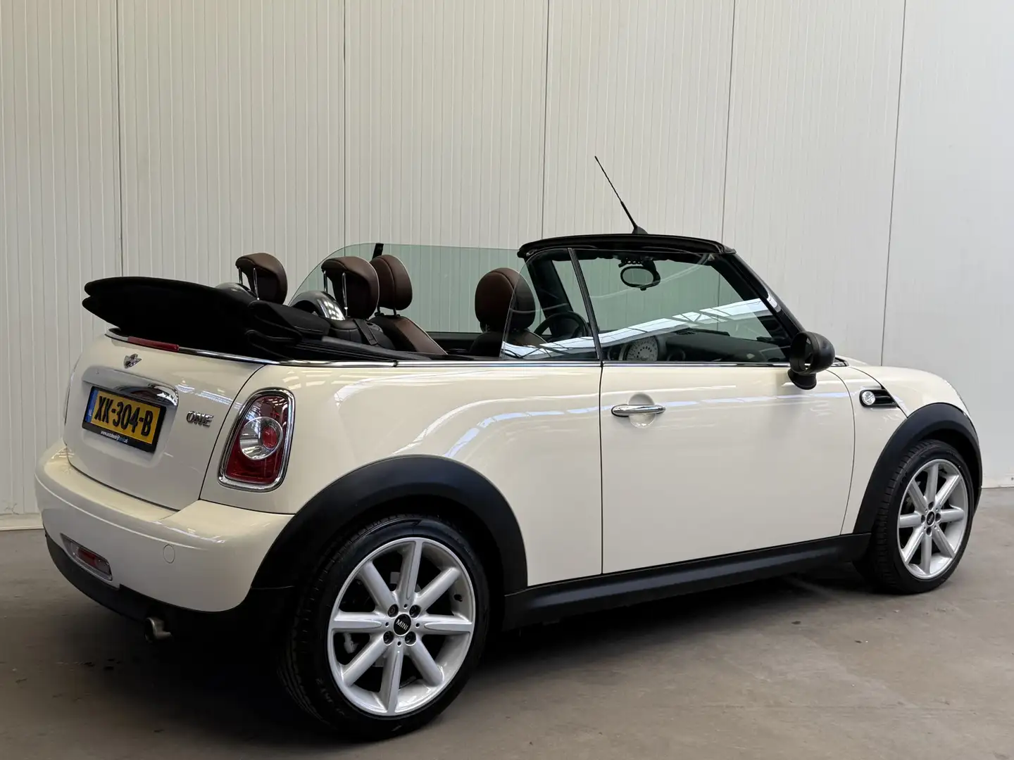 MINI One Cabrio Mini 1.6 Chili LEDER-AIRCO/ECC-LMV-PDC Weiß - 2