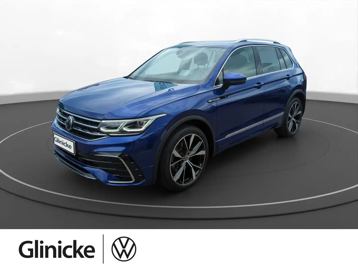 Volkswagen Tiguan 2.0 TSI R-Line 4Motion AHK Matrix DSG Blau - 1