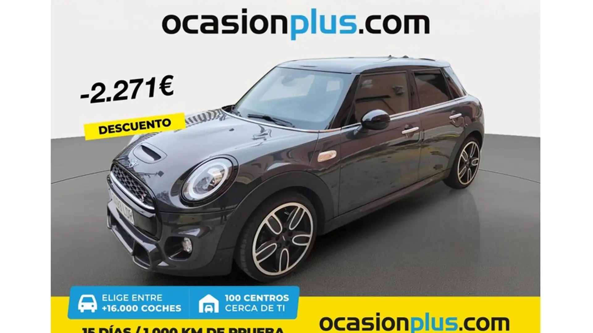 MINI Cooper S Aut. Gris - 1