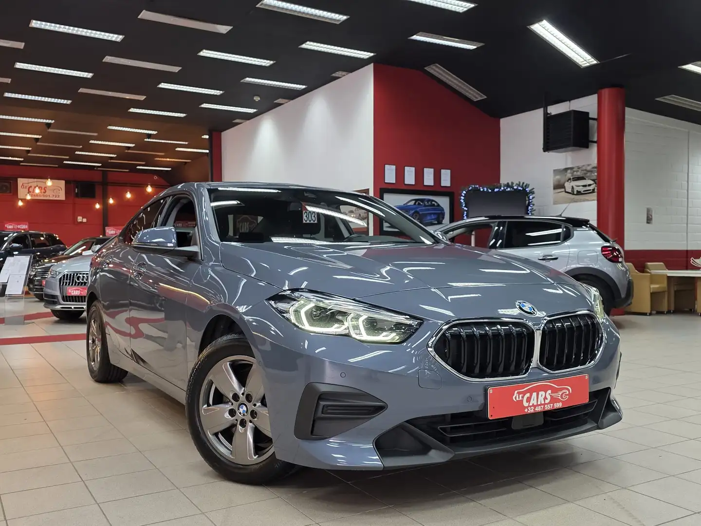 BMW 216 Gran Coupé dA AdBlue**AUTOMAAT**NAVI**CAMERA** Grijs - 1