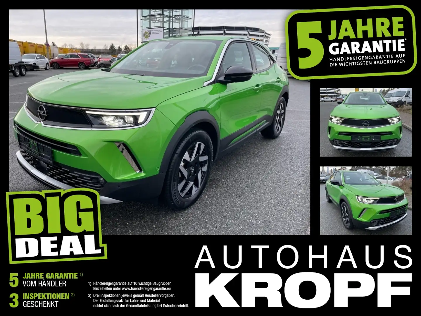 Opel Mokka-E Mokka e Elegance FLA SpurW DynLi LM KAM KlimaA Groen - 1