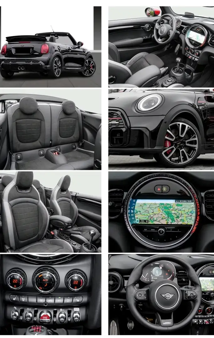 MINI John Cooper Works Cabrio JOHN COOPER WORKS Cabrio Noir - 2