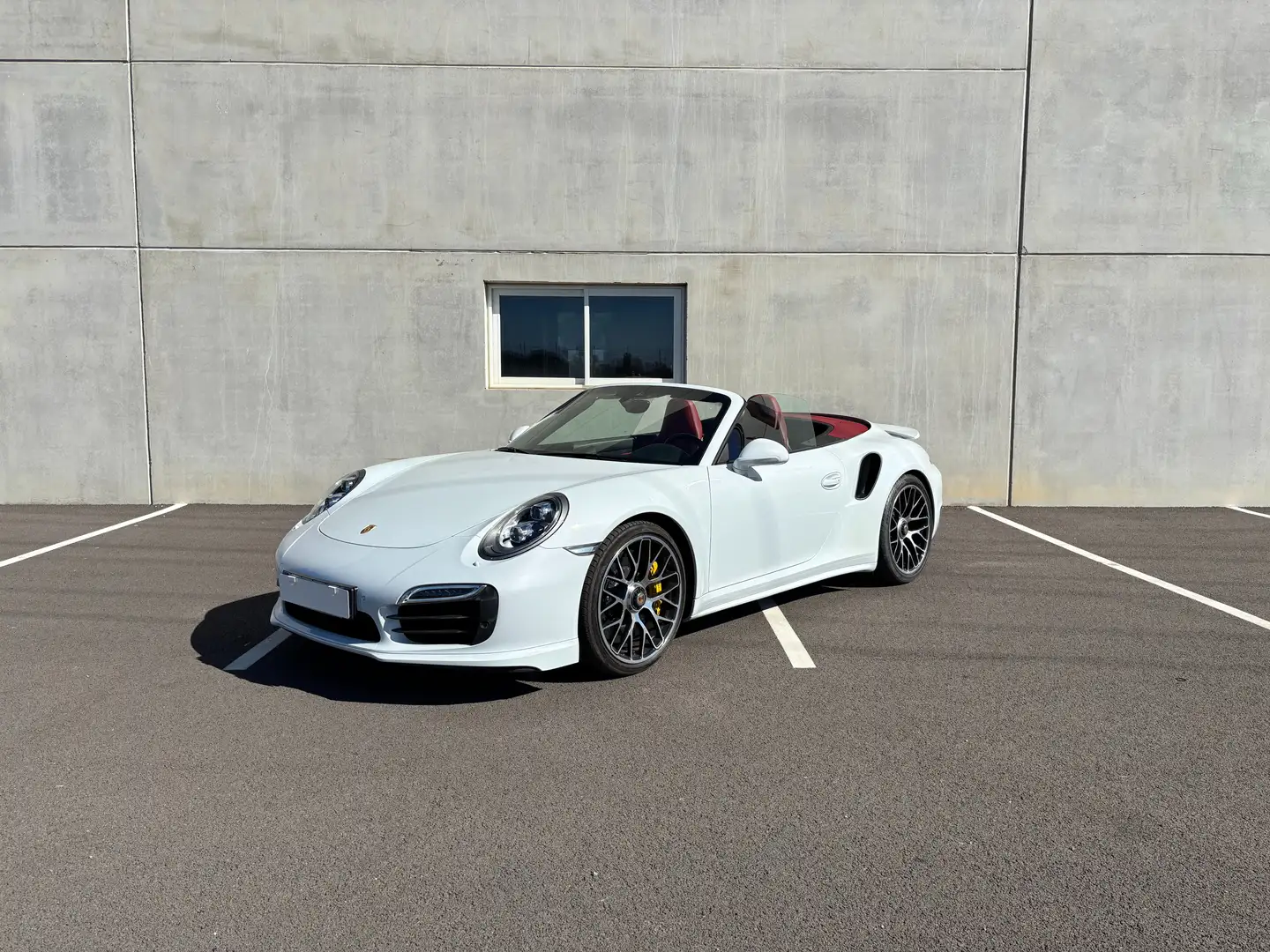 Porsche 911 911 Cabriolet 3.8i Turbo S 560 PDK A Blanc - 1