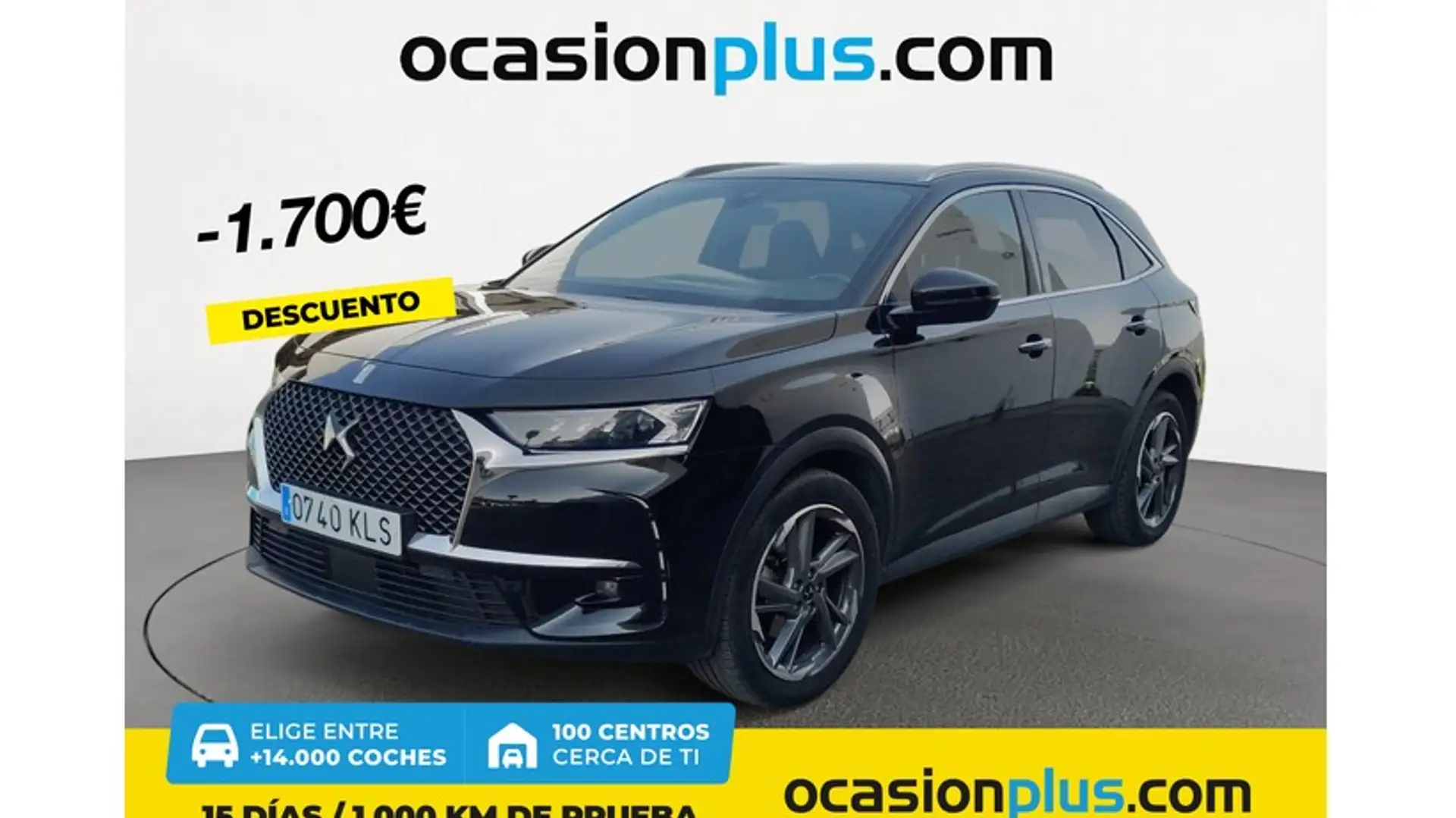 DS Automobiles DS 7 Crossback 2.0BlueHDi So Chic Aut. Noir - 1