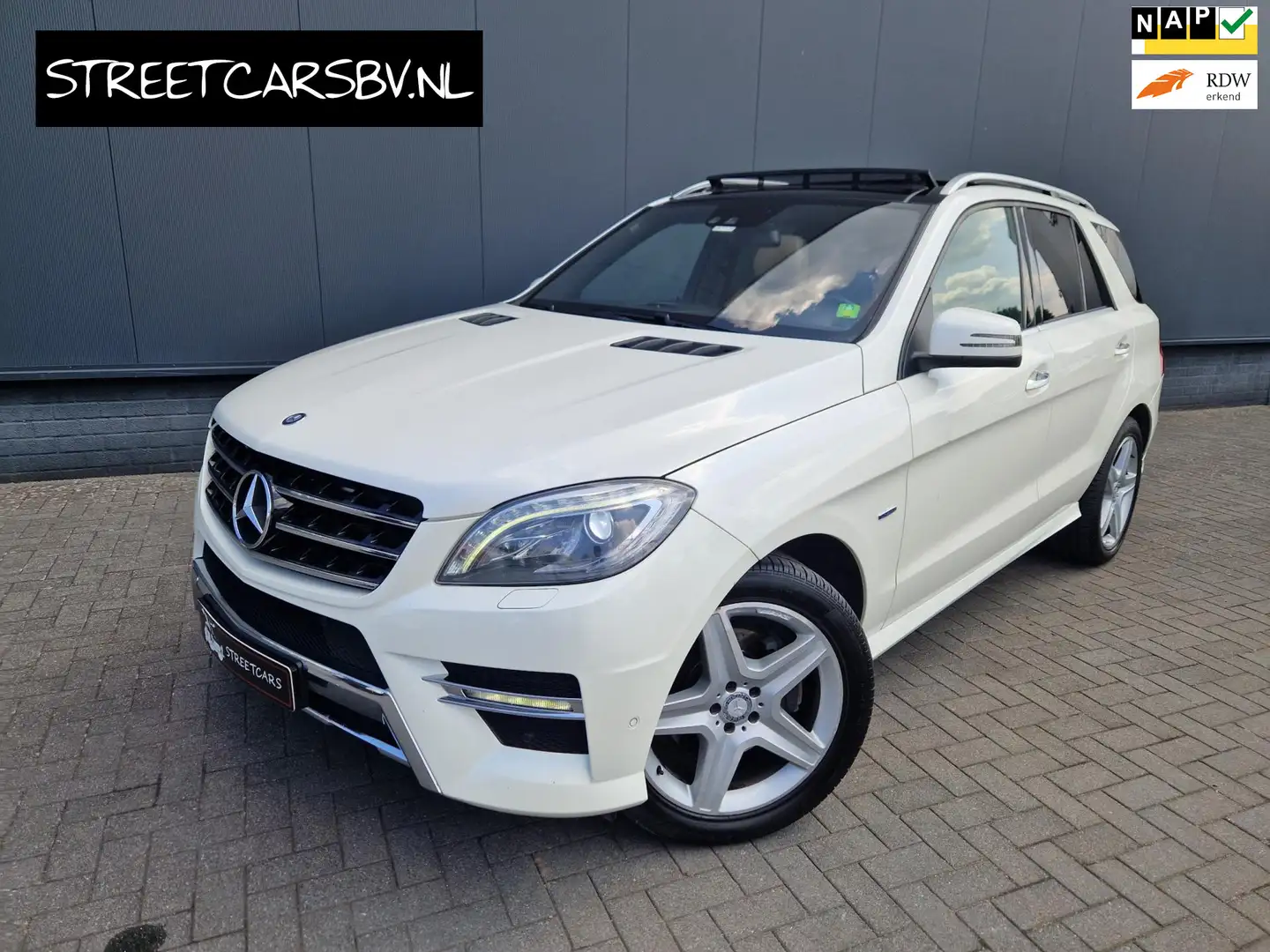 Mercedes-Benz ML 350 M-klasse BlueTEC AMG /Org NL Blanc - 1