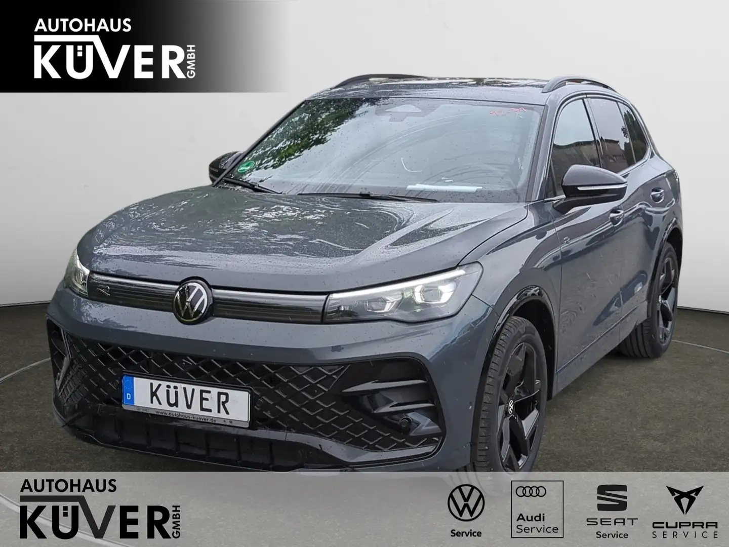 Volkswagen Tiguan R-Line 2.0 TDI DSG Navi+Pano+AHK+IQ+ACC Grau - 1